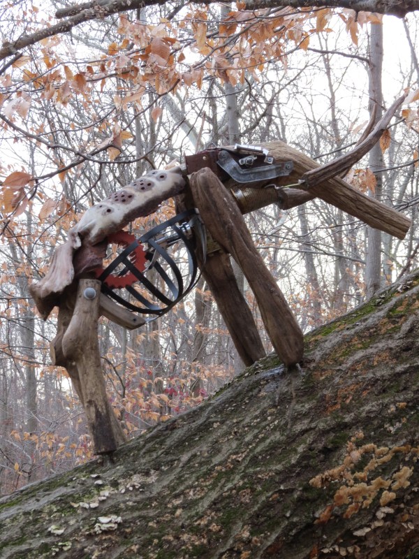 Mastodon sculpture, © 2015 S. D. Stewart